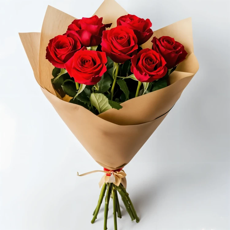 Букет красных роз Рэди